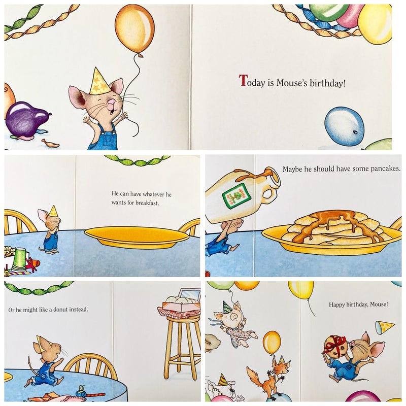 BUNDLE: Set of 4 “If You Give a Mouse” series books