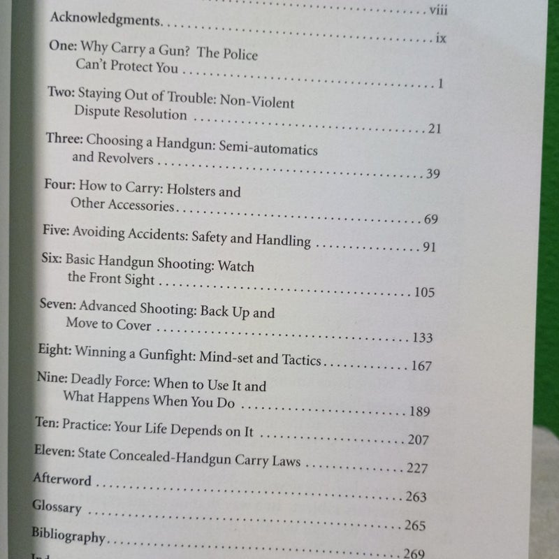 The Concealed Handgun Manual
