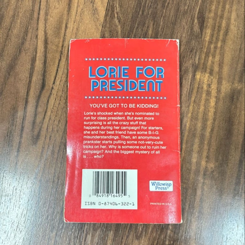 Lori for President
