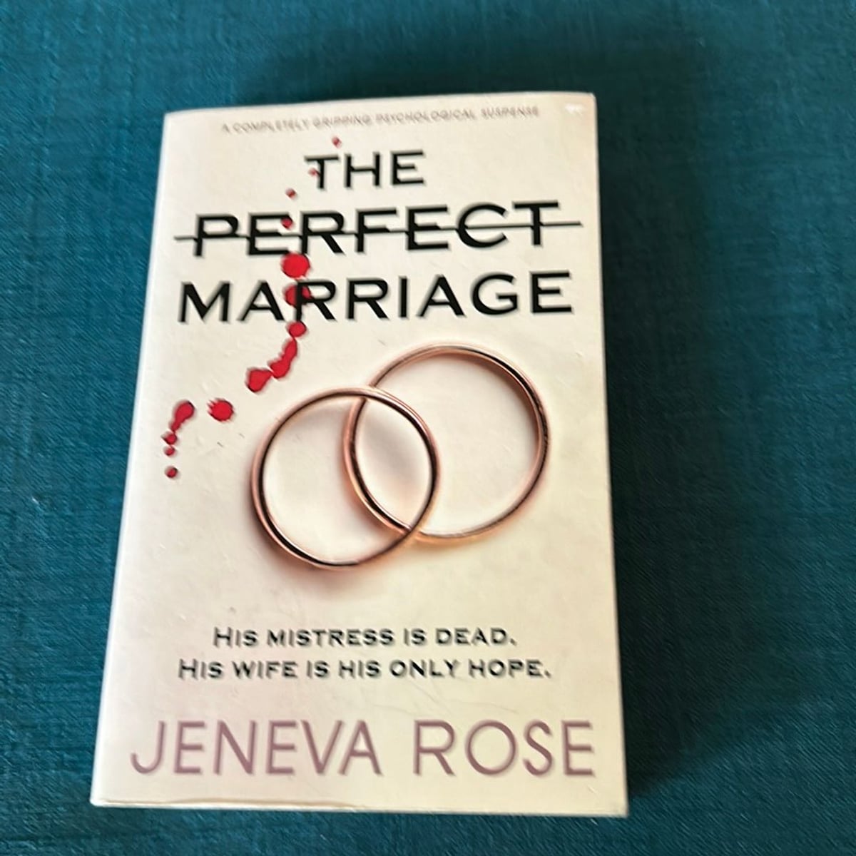 The perfect marriage by jeneva rose paperback pangobooks