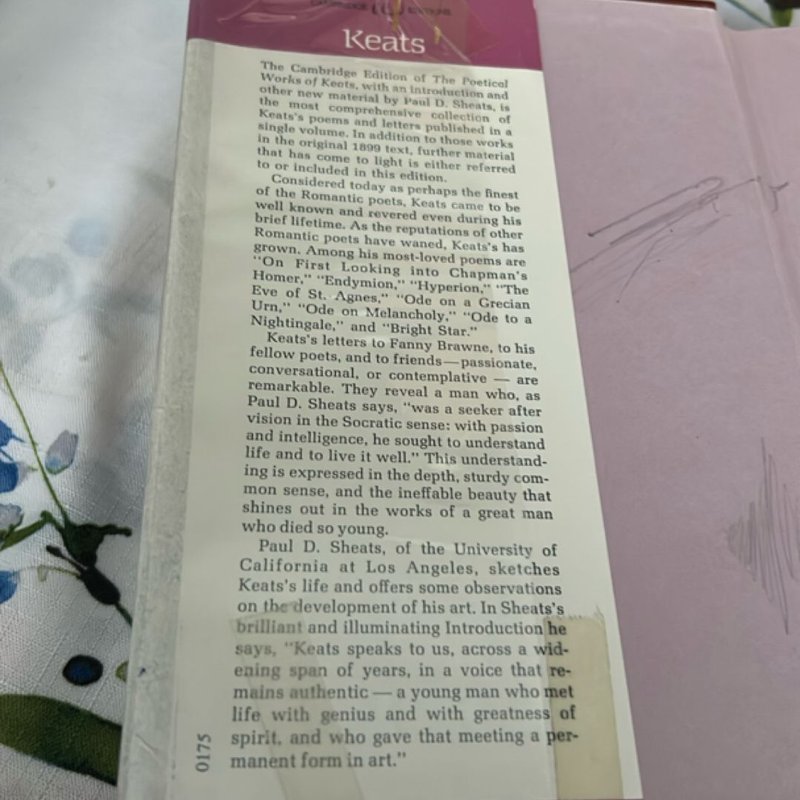 Poetical Works of Keats