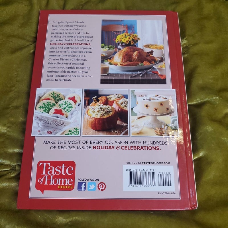 Holiday and Celebrations Cookbook