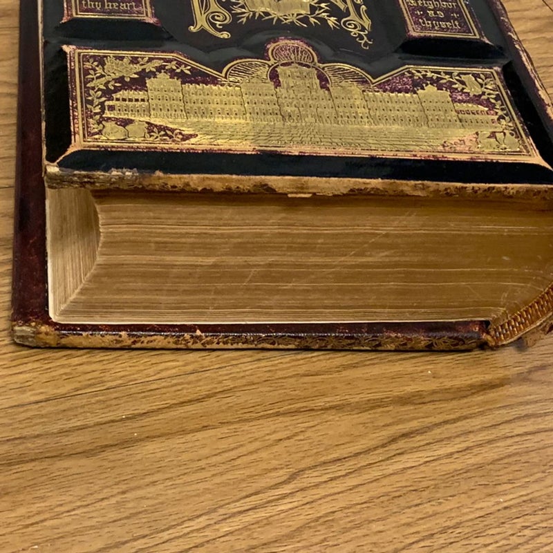 Holy Bible self-pronouncing Edition 1884 Revision 
