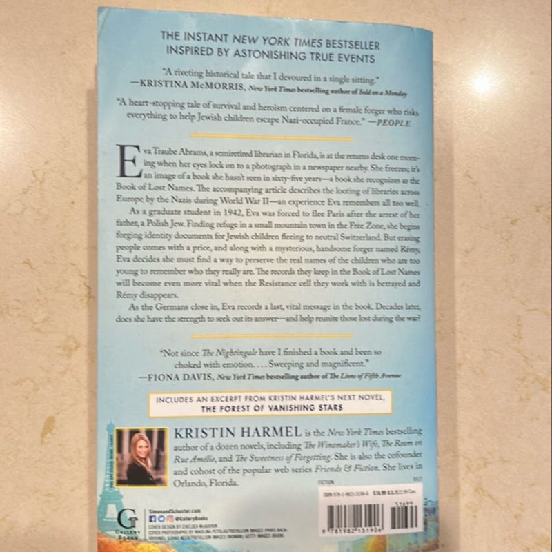 The Book of Lost Names