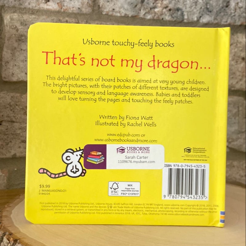 That’s not my dragon…