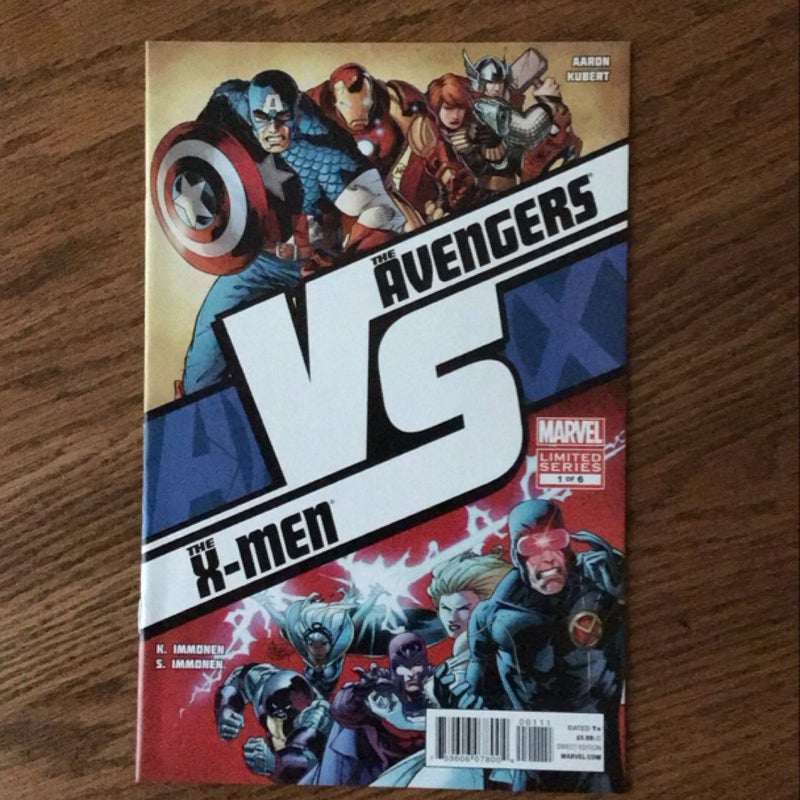 The avengers versus the X-Men