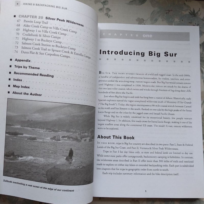 Hiking and Backpacking Big Sur