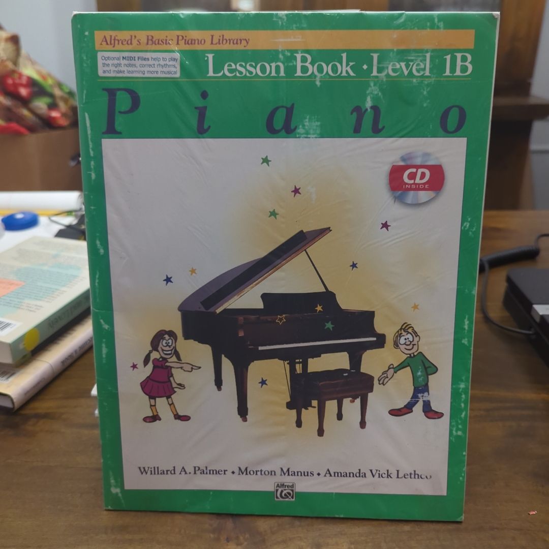 Alfred's Basic Piano Library Lesson Book, Bk 1B