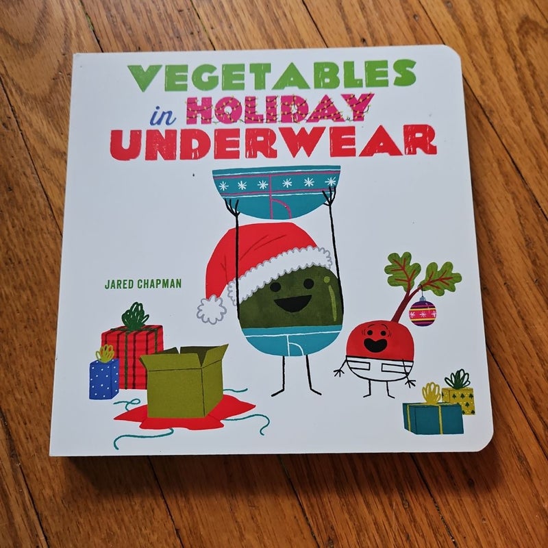 Vegetables in Holiday Underwear