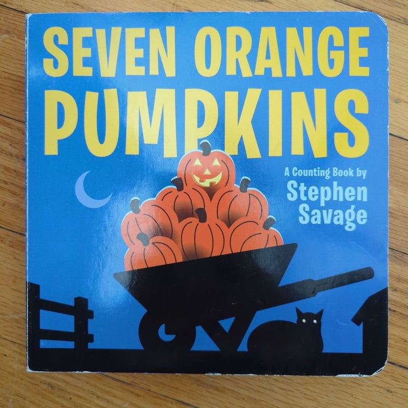 Seven Orange Pumpkins Board Book