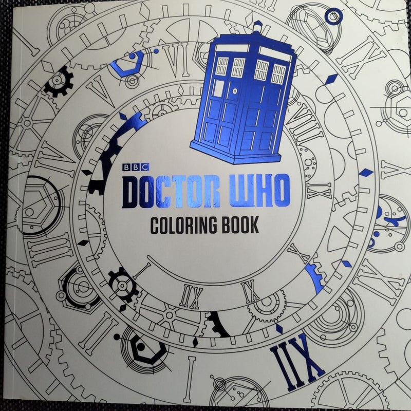 Doctor Who Coloring Book