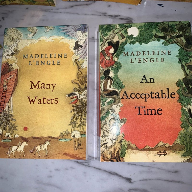 A Wrinkle in Time Quintet, 5 vintage Books Box Set (2007), Madeleine L'Engle - Paperback Many Waters