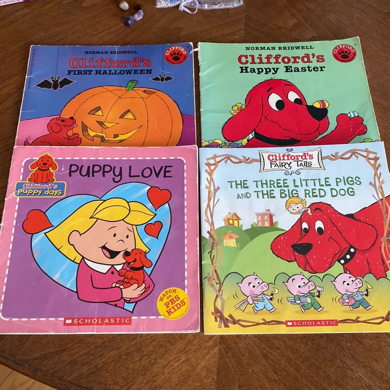 Bundle of Clifford The Big Red Dog books