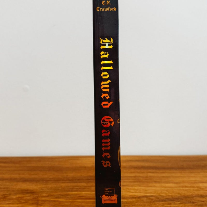 Bookish Box Hallowed Games