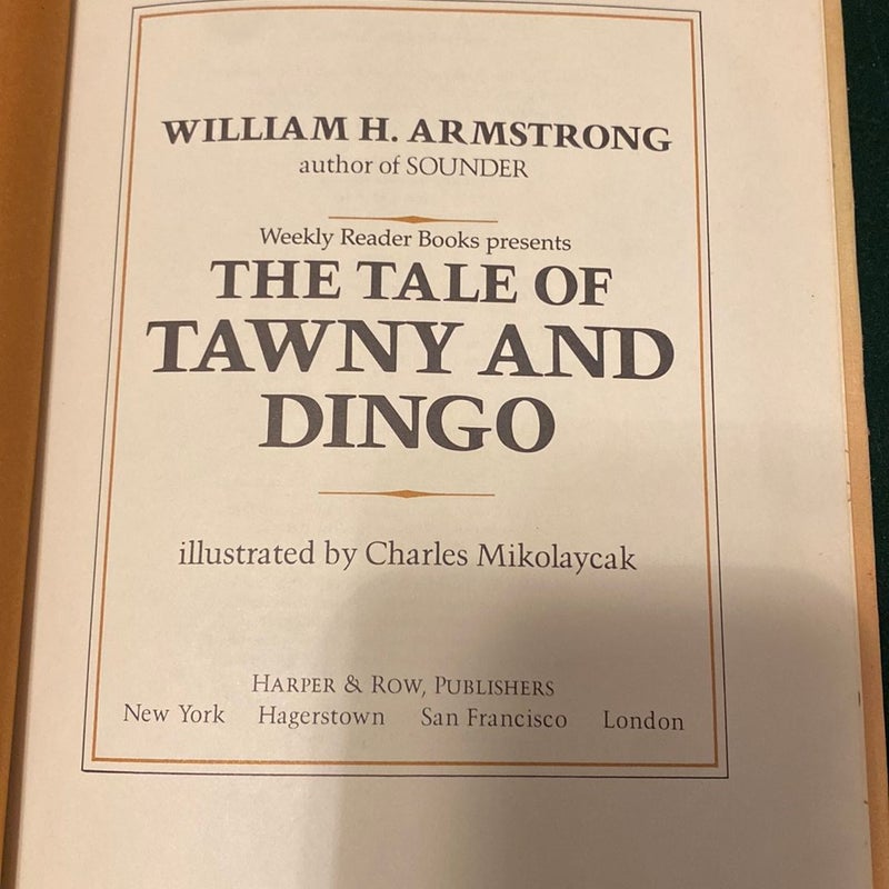 The Tale of Tawny and Dingo