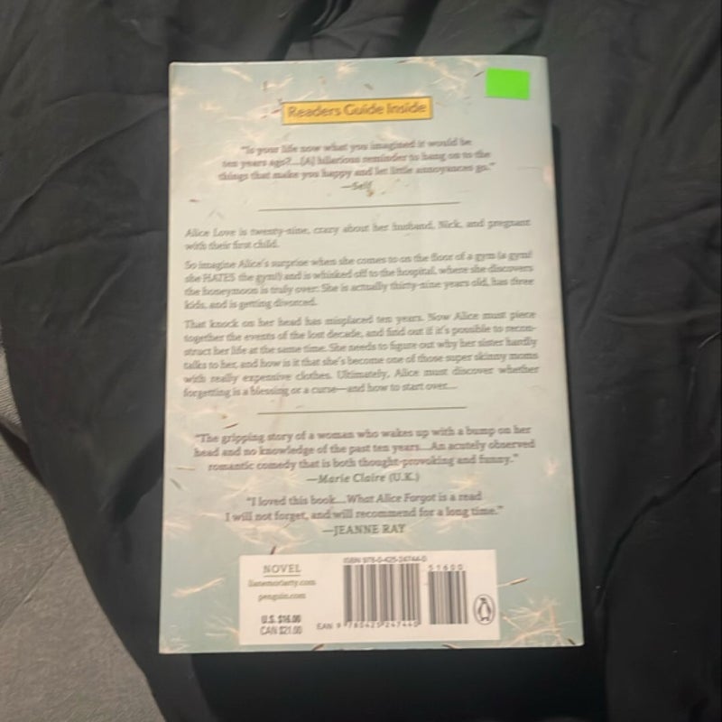 What Alice Forgot