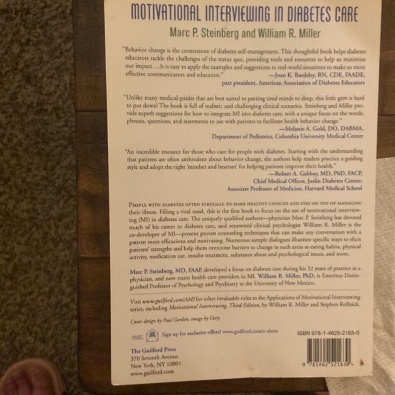Motivational Interviewing in Diabetes Care