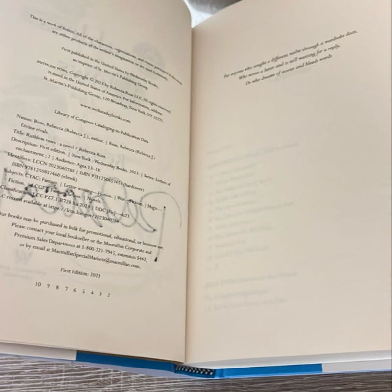 (SIGNED) Ruthless Vows