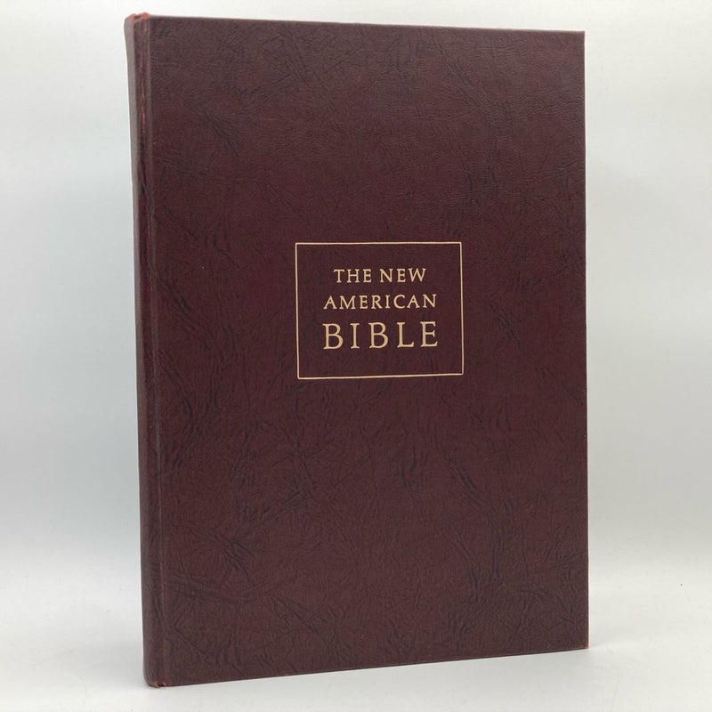 The New American Bible Vintage 1970 Readers Digest Leather Hardcover Illustrated 