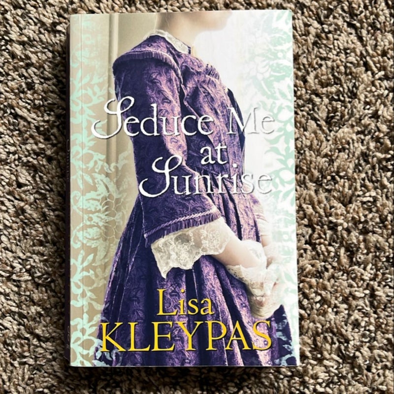 Seduce Me at Sunrise (UK trade book edition)