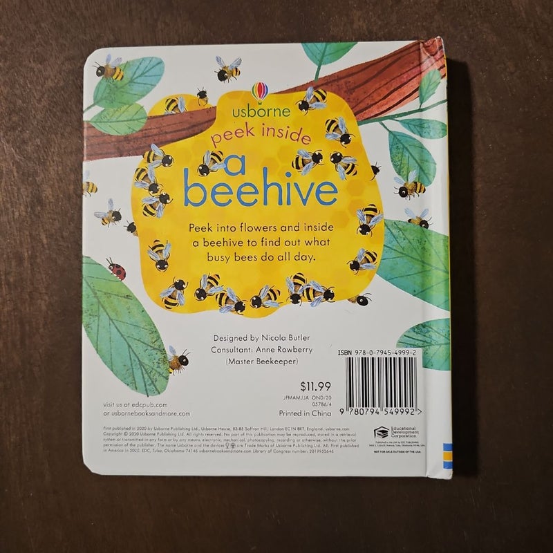 Usborne Peek Inside a Beehive