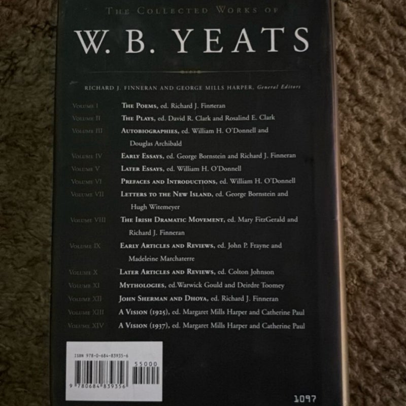 The Collected Poems of W. B. Yeats