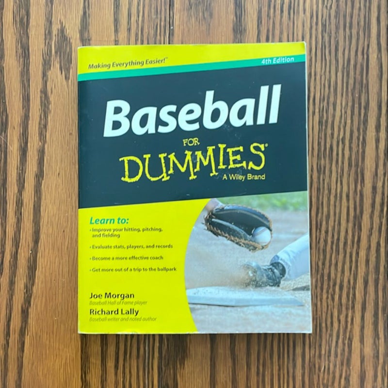 Baseball for Dummies