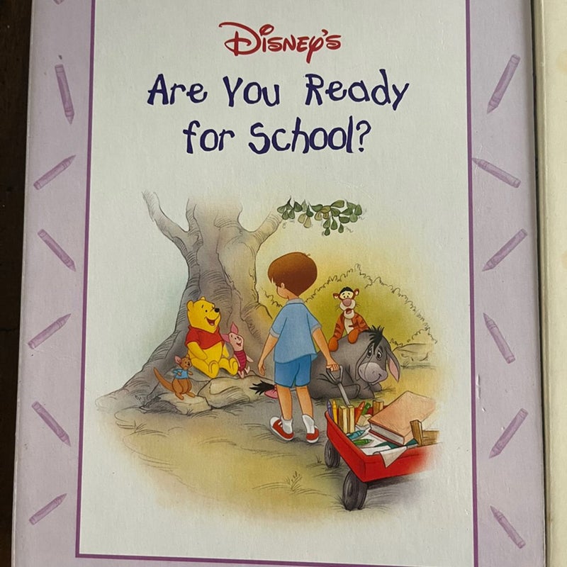 Disney Winnie the Pooh’s School Days set of 4