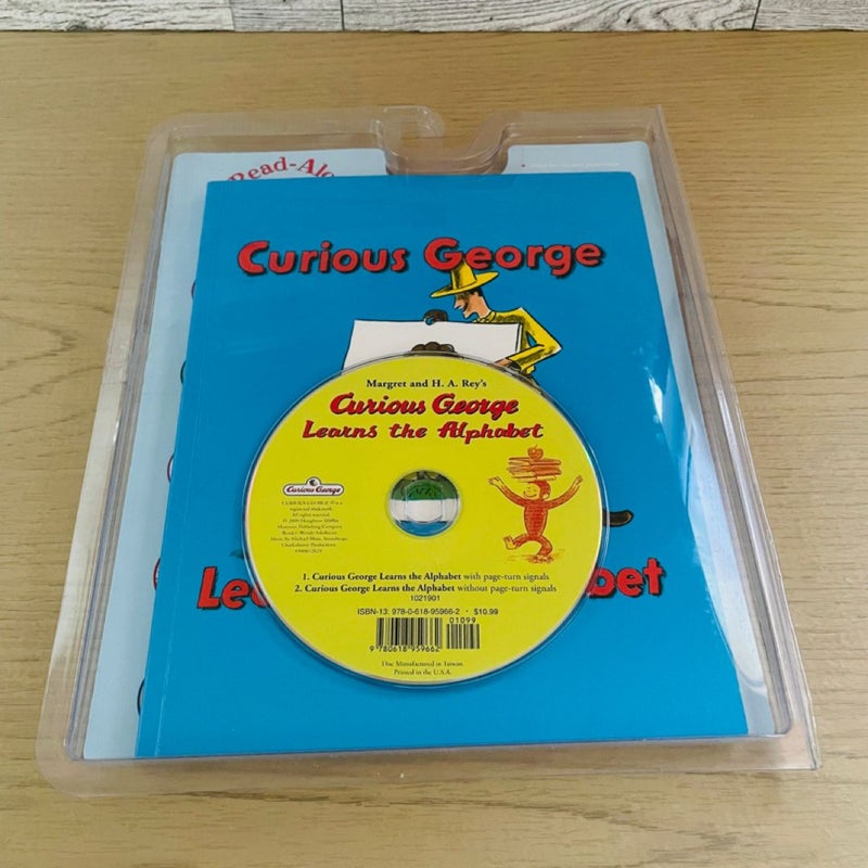 Curious George Learns the Alphabet-Book & CD