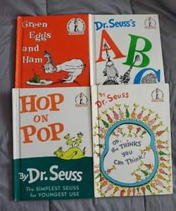 4 book Dr. Seuss BOOK BUNDLE! 