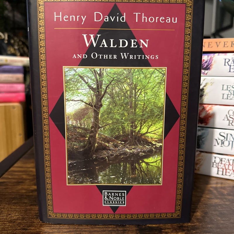 Barnes and Noble Classics Walden and Other Writings