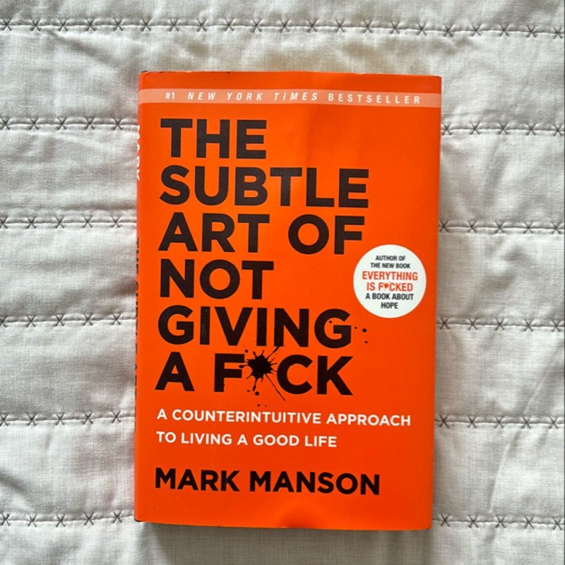 The Subtle Art of Not Giving a F*ck
