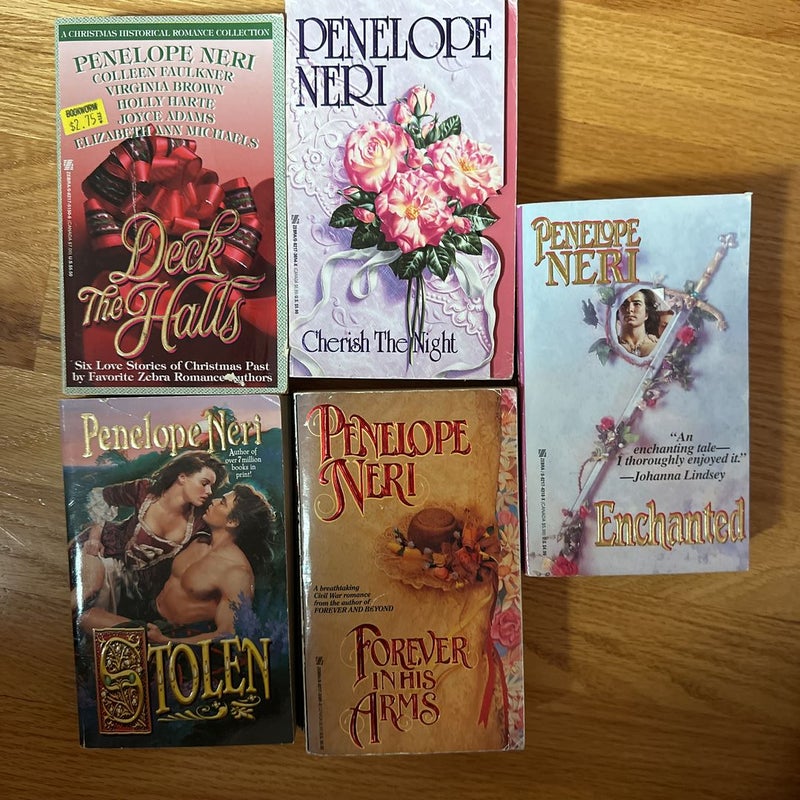 Lot of 5 paperback books - Deck the Halls plus 4  more 