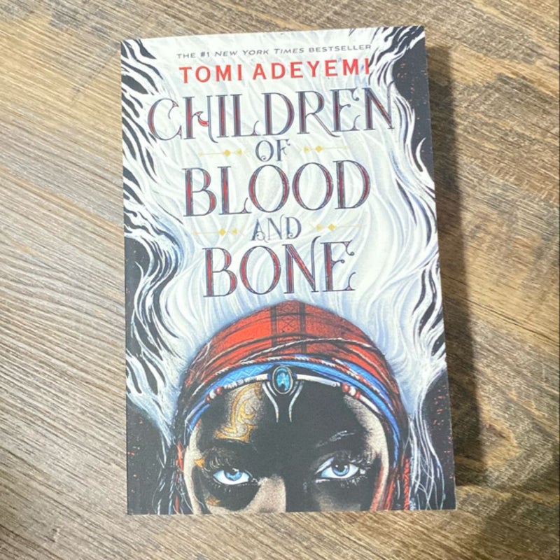 Children of blood and bone Square fish 1st edition with stenciled edges!