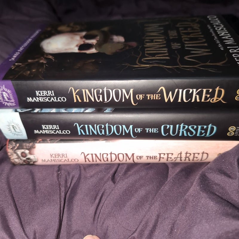 The kingdom of the wicked trilogy hardcover