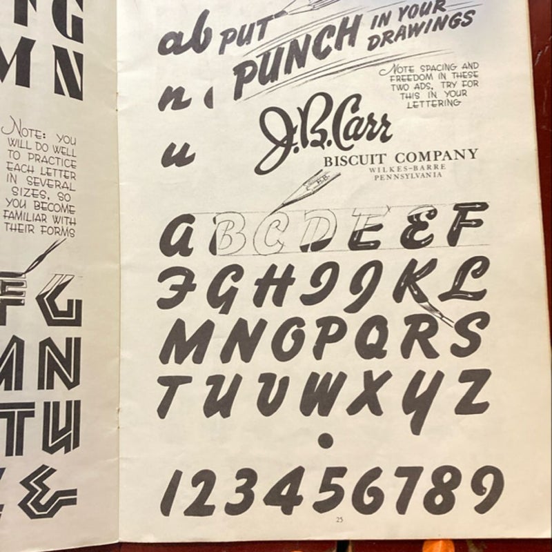 Abc of lettering