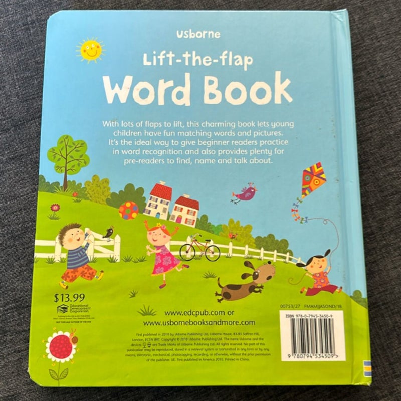 Lift-the-Flap Word Book