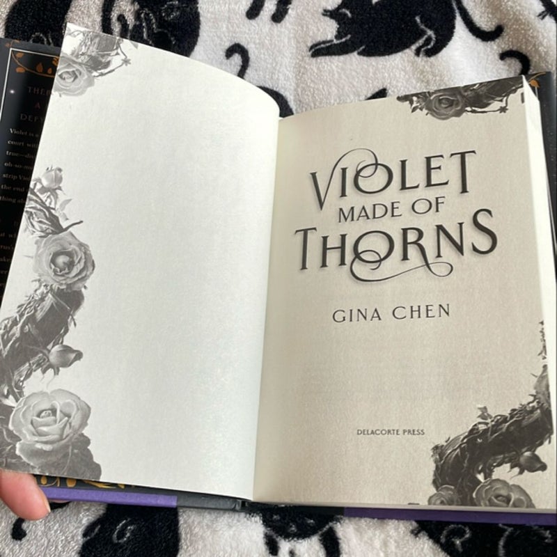 Violet Made of Thorns - B&N Book Club Edition