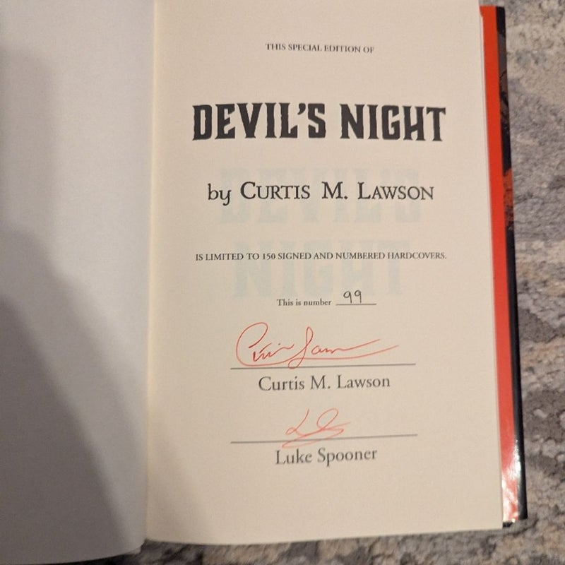 Devil's Night (SIGNED AND NUMBERED)