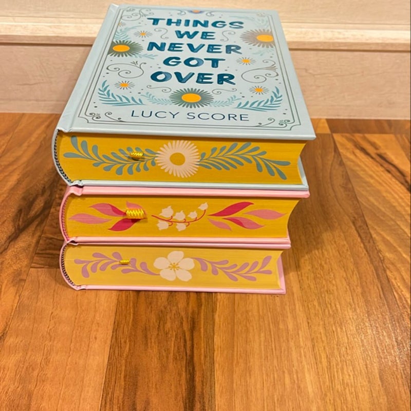 Knockemout Series special edition hard covers set