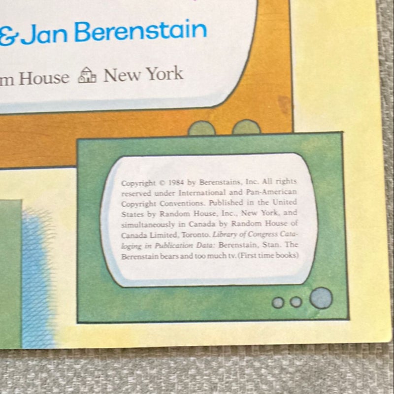 The Berenstain Bears and Too Much TV