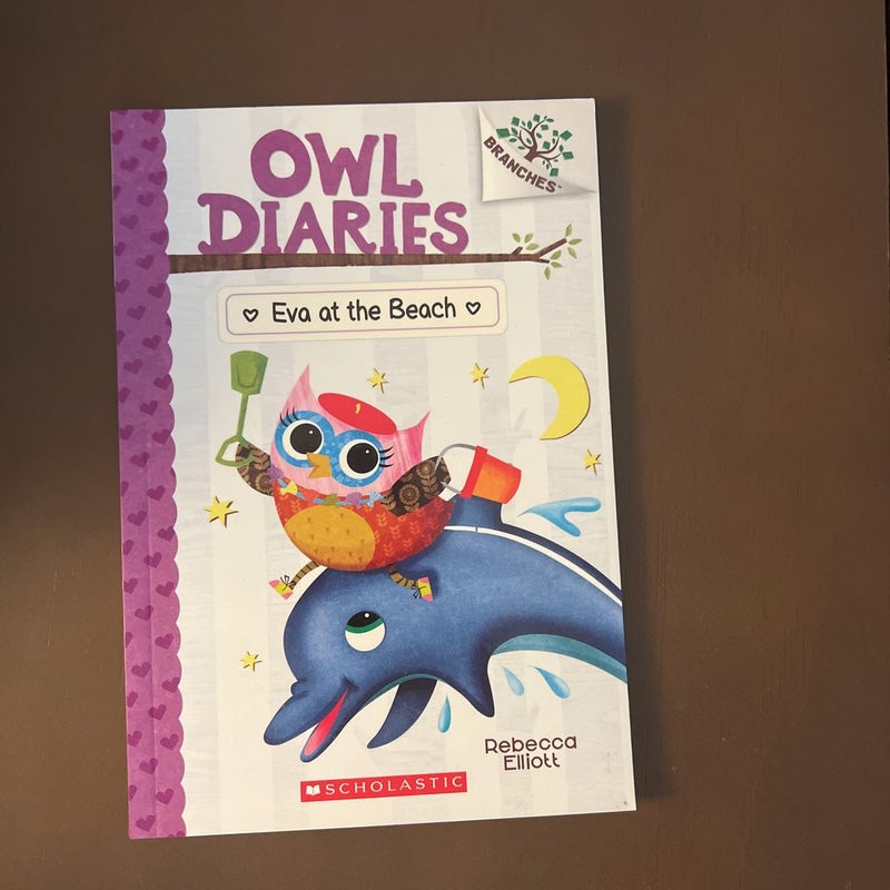 Eva at the Beach: a Branches Book (Owl Diaries #14)