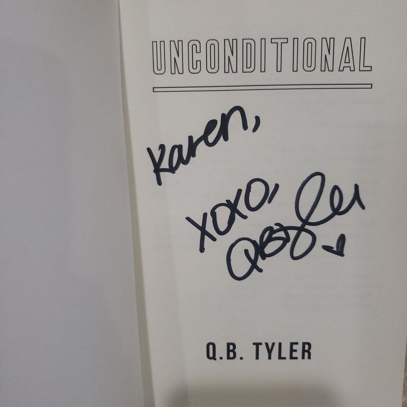 Unconditional (signed and personalized)