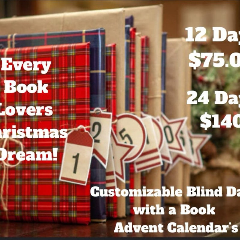 12 day Blind date with a book advent calendar! 