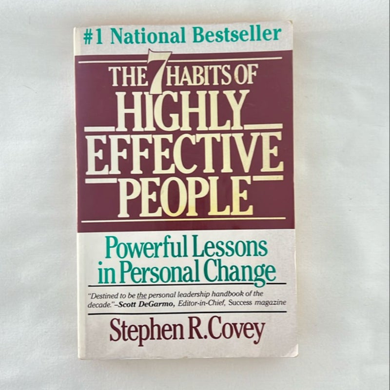 The Seven Habits of Highly Effective People