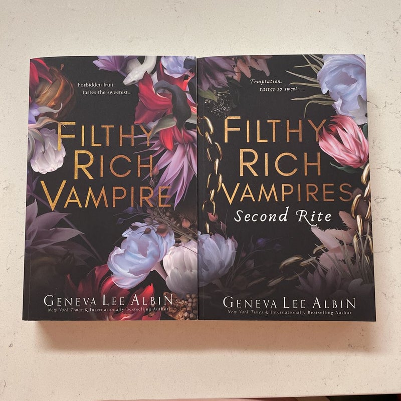 Filthy Rich Vampire - hand signed 