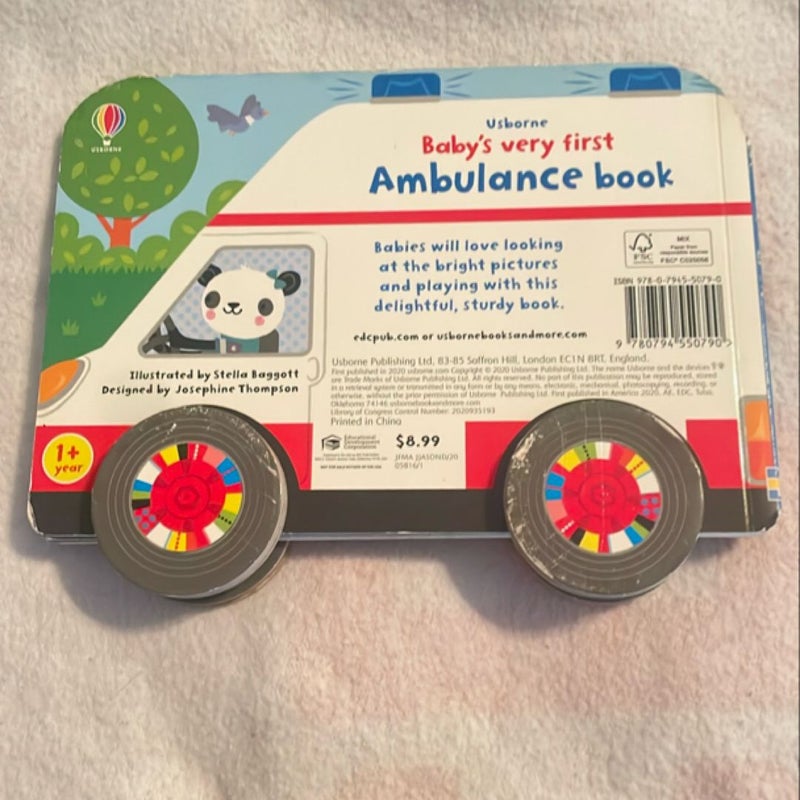 Baby’s Very First Ambulance Book