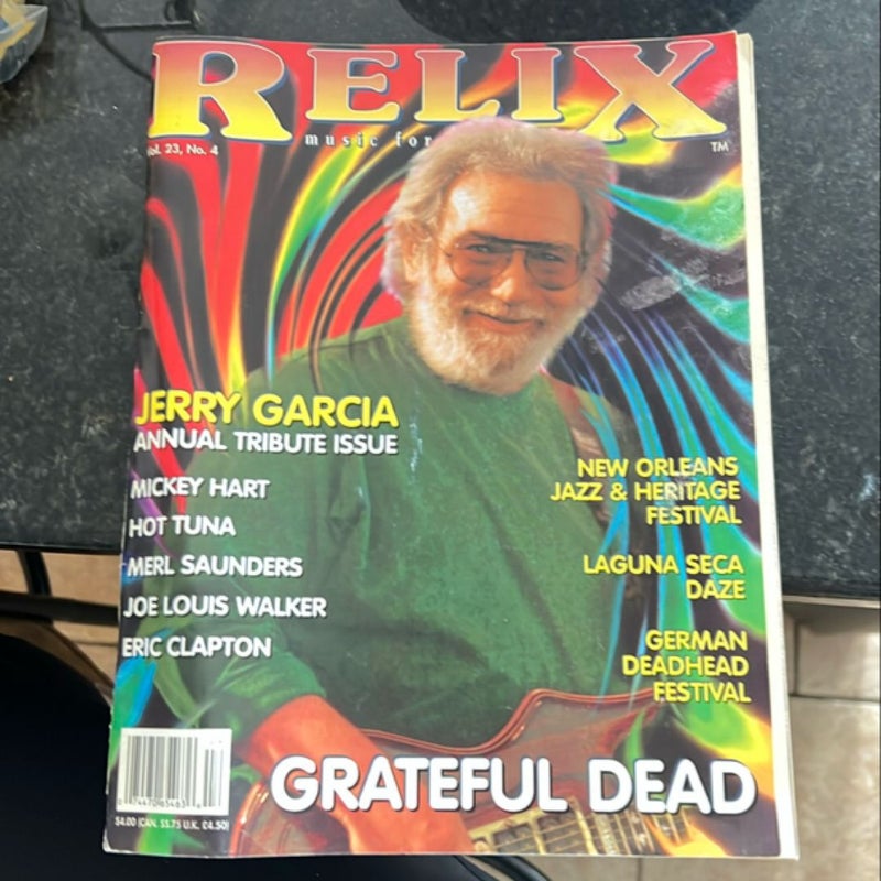 Relix Jerry Garcia Tribute