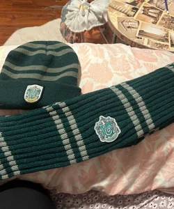 Harry Potter Slytherin Hat and Scarf 