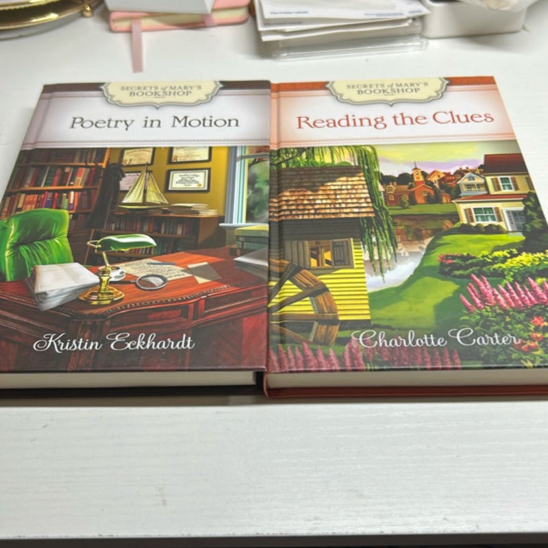 Lot of 4: Secrets of Mary’s Bookshop